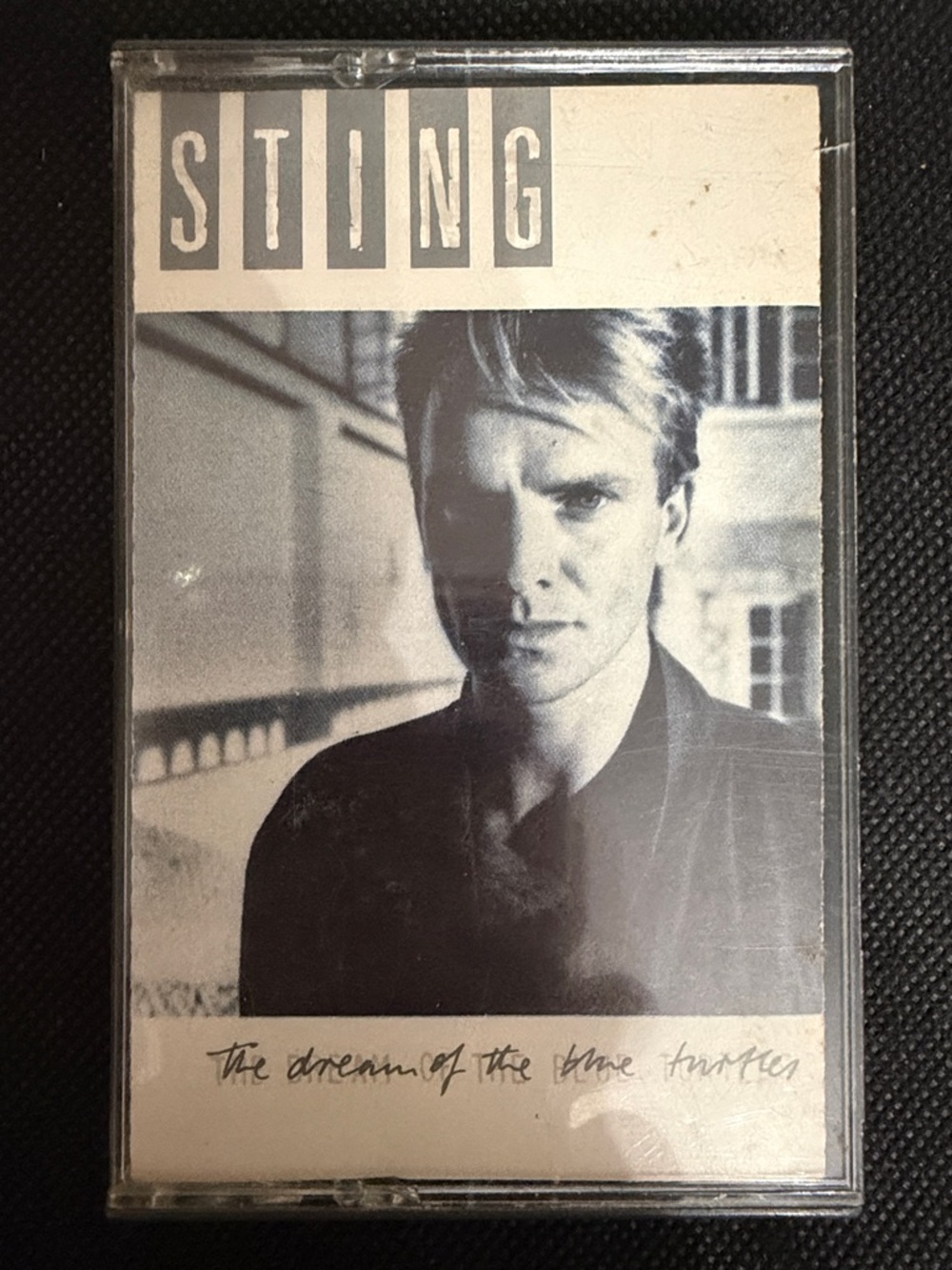 Vintage cassette tape Sting debut solo album The Dream of the Blue Turtles 1985